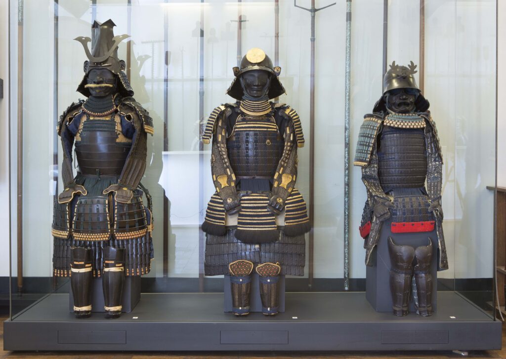 Tre armature giapponesi