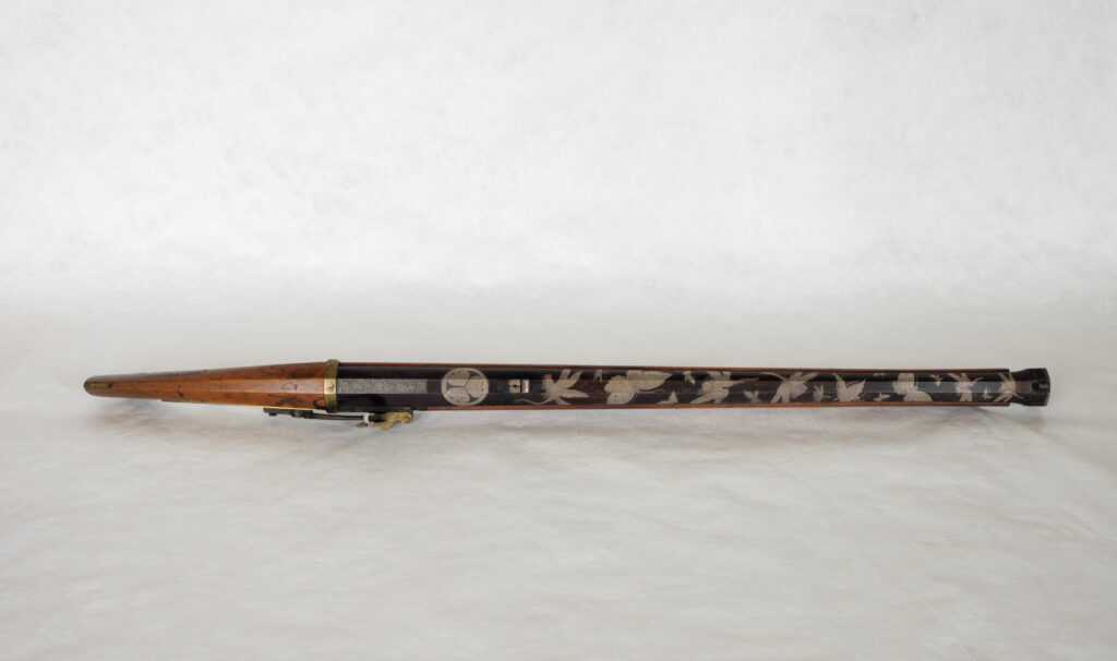 Fucile decorato: vista d’insieme.