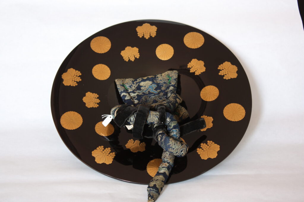 Jingasa, cappello da samurai, interno