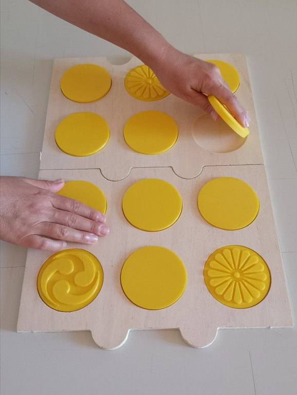 Materiali tattili per piccoli e grandi